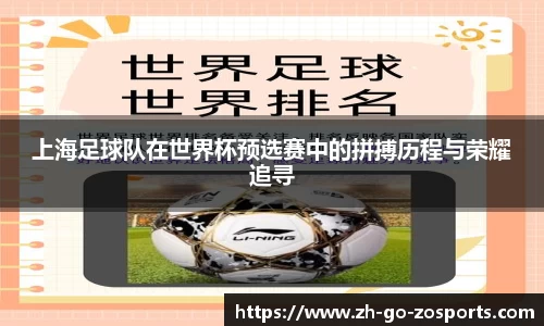 上海足球队在世界杯预选赛中的拼搏历程与荣耀追寻